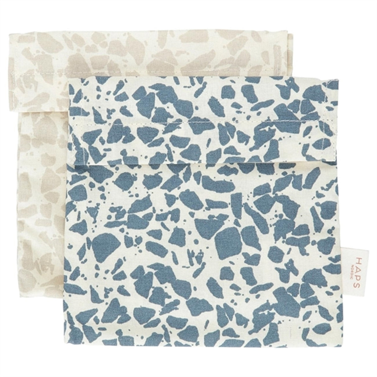 Haps Nordic Sandwichpose 2-pak Winter Terrazzo