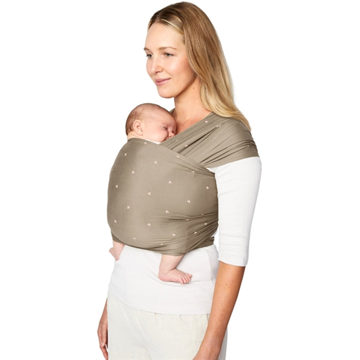 Ergobaby Aura Olive Hearts Green