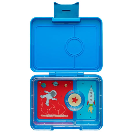 Yumbox Snack 3 Rum Madkasse Surf Blue/Rocket