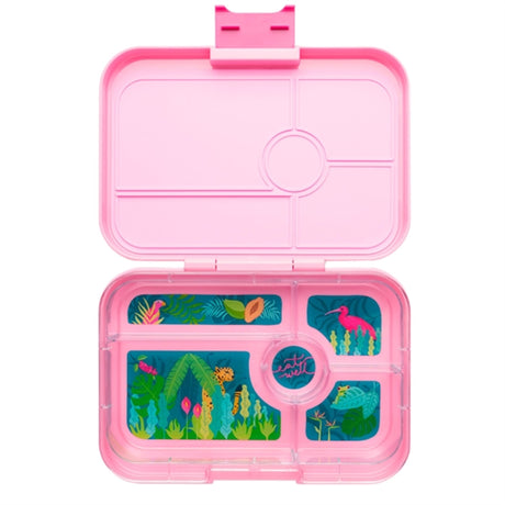 Yumbox Tapas XL 5 Rum Madkasse Capri Pink/Jungle Pastel