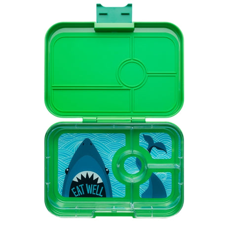 Yumbox Tapas XL 4 Rum Madkasse Jurassic Green/Shark