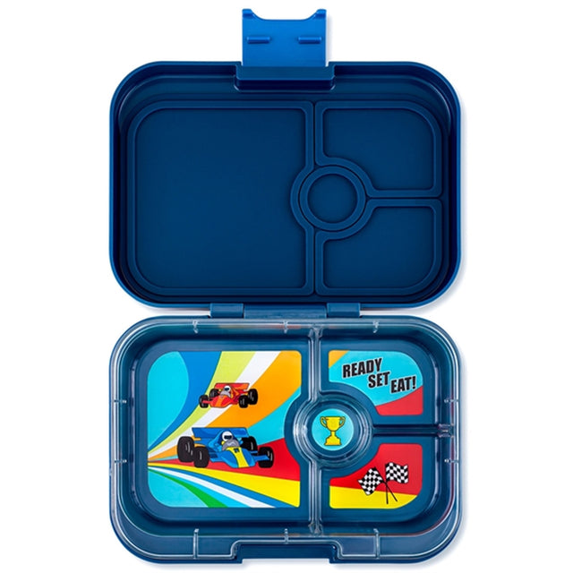 Yumbox Panino 4 Rum Monte Carlo Blue Race Cars