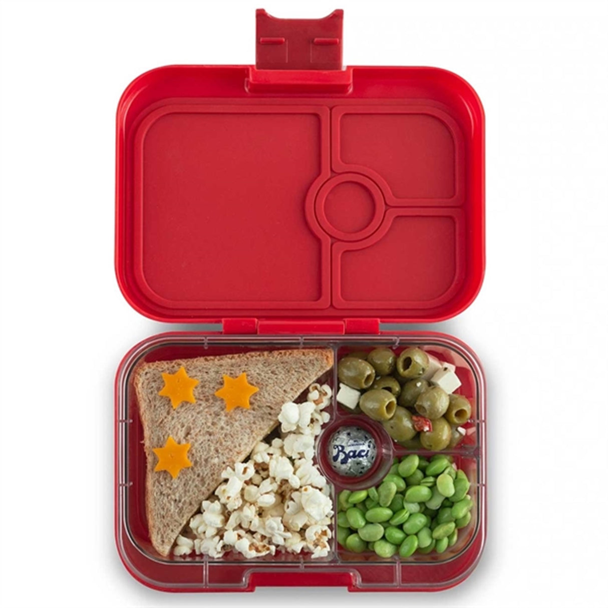 Yumbox Sandwich Friendly Bento Box Yumbox Panino Wow Red 2