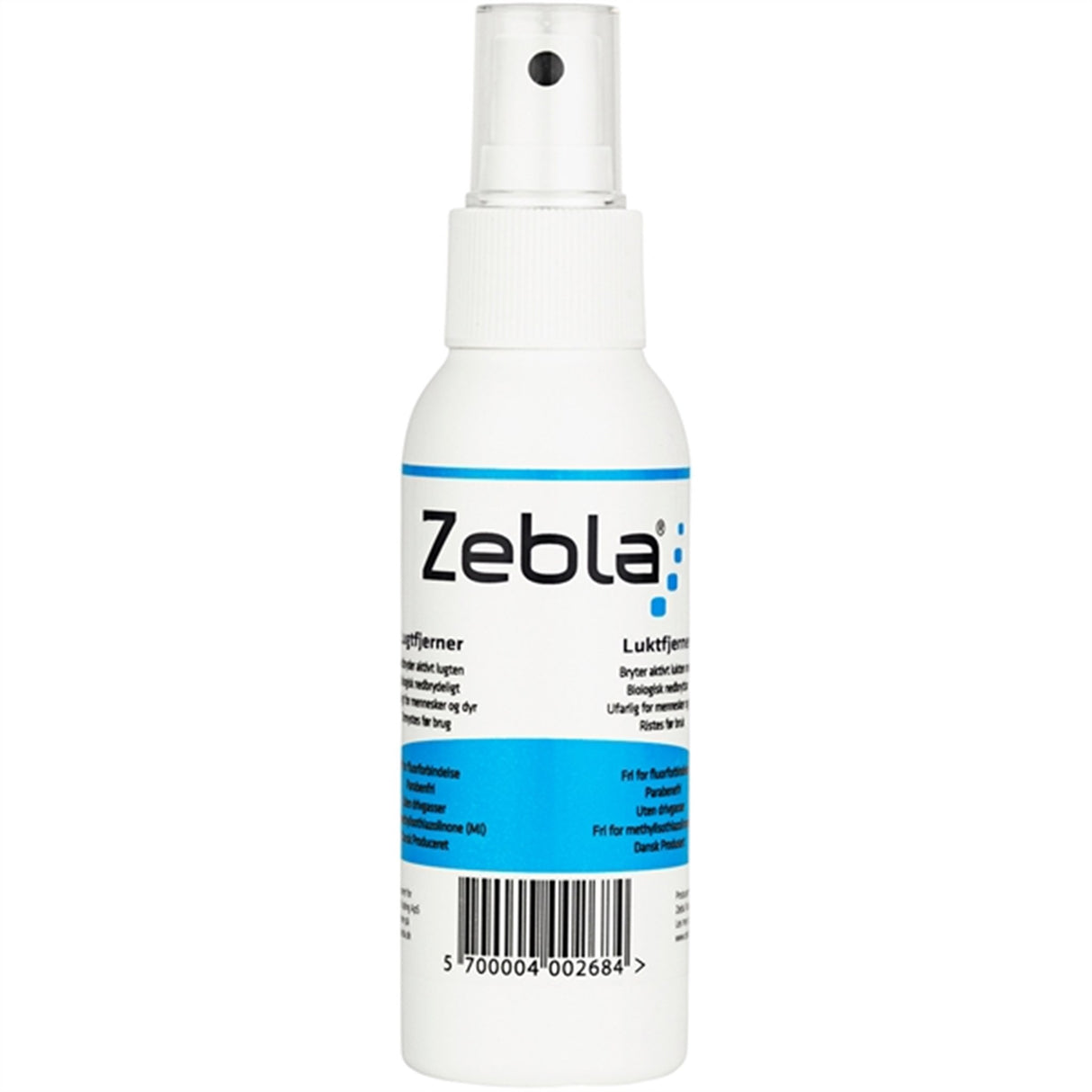 Zebla Lugtfjerner 100 ml